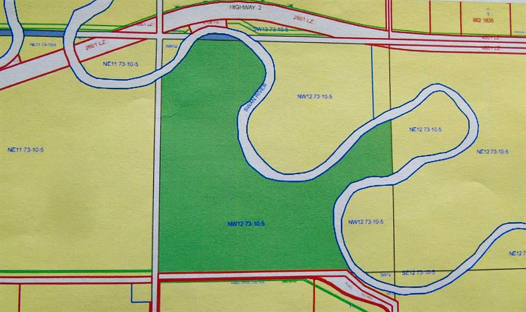 Huge corner lot for sale in Alberta, Canada