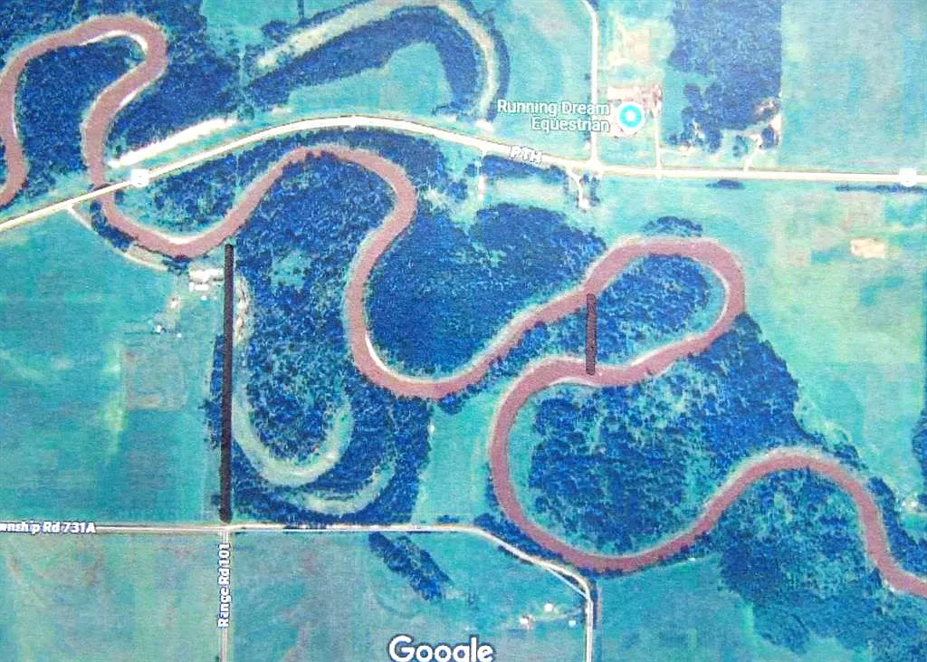 Huge corner lot for sale in Alberta, Canada